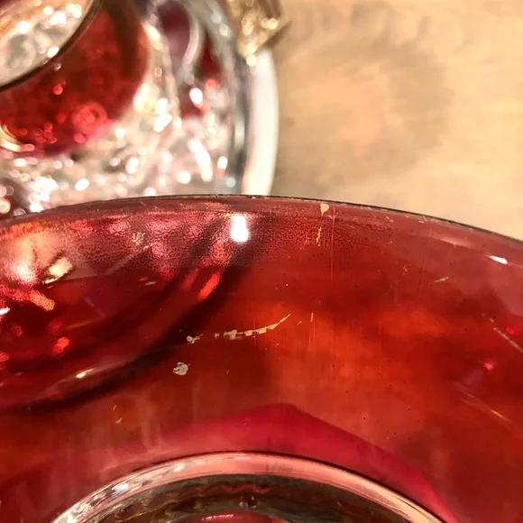 Kings crown ruby flash goblets - Picture 5 of 6